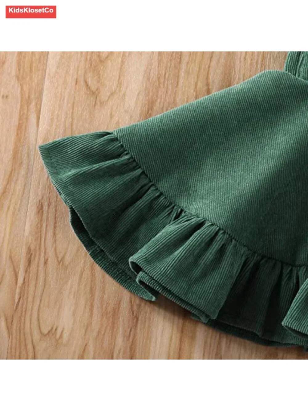 Baby Girl Velvet Suspender Skirt Ruffled Sleeveless Dress Summer Outfit